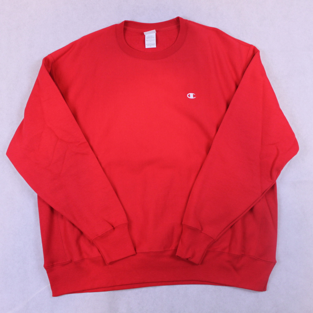 Champion Red Reverse Weave Crew 2XL